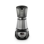 Cafetera de goteo tradicional De'Longhi Alicia Plus EMKM6, eléctrica, hasta 6 tazas, apagado automático, café molido, Plata