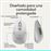 Ratón inalámbrico Logitech M850 L Blanco
