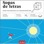 Sopas de letras para favorecer la concentración (XL)