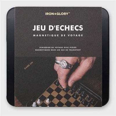 Juego de ajedrez magnético de viaje nature et decouvertes
