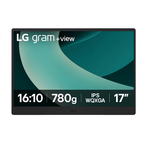 Monitor Portátil Lg Gram +view 17mt70 17" Ips Wqxga 60hz