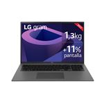 Portátil LG Gram 17Z90Q-G.AA76B Intel i7-1260P/16/512/XE/W11 17'' WQXGA