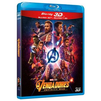 Vengadores: Infinity War - 3D + Blu-Ray