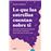 Lo que las estrellas cuentan sobre ti