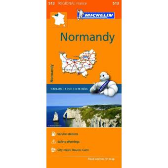 Mapa Regional Normandy