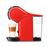 Cafetera de cápsulas Nescafé Dolce Gusto De'Longhi EDG315.R Genio S Plus , 15 bar, 0.8 L, 1600W, Rojo