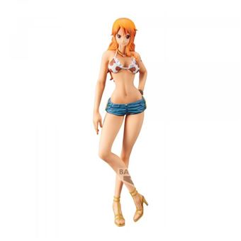 Figura Banpresto One Piece Nami Grandista Nero 26cm - 1