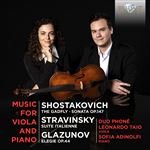 Music For Vla And Pn By Shostakovic - CD