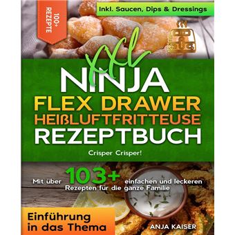 XXL Ninja Flex Drawer Heißluftfritteuse Rezeptbuch - 1