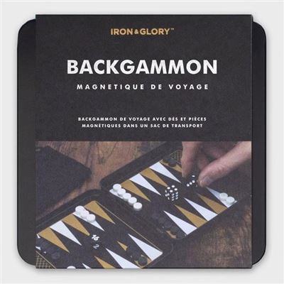 Juego de backgammon magnético de viaje nature et decouvertes