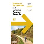 49 mapas para realizar el camino de santiago. camino francés
