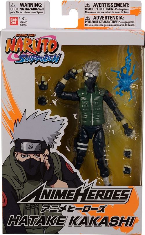 Anime Heroes figura de acción oficial de Naruto Shippuden de