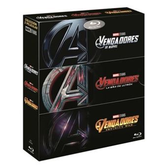 Trilogía Los Vengadores - Blu-Ray