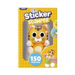 Set Sticker Stamper Gato
