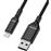 Cable Otterbox Lightning a USB-A  Negro 1 m