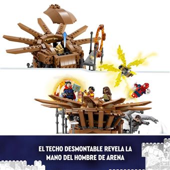 Set construcción Lego Super Heroes Marvel Batalla Final de Spider-Man con  900 piezas