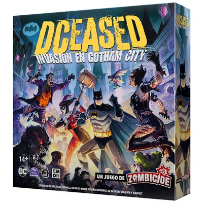 Juego de mesa dceased: gotham city outbreak