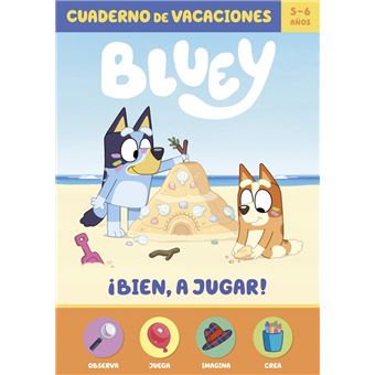 Bluey 5 6 Años Cuaderno De Vacaciones Bien Es Verano