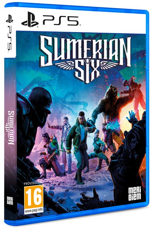 Meridiem Hombre Rosa/Oscuras Sumerian Six Ps5