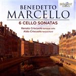 Marcello-6 Cello Sonatas - CD