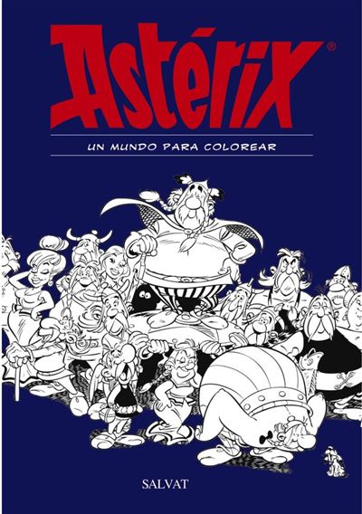 Astérix - Un mundo para colorear