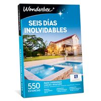Caja Regalo WonderBox - Seis días inolvidables
