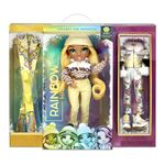 Muñeca Rainbow High Winter Break Fashion Doll- Sunny Madison Yellow