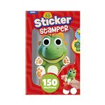 Set Sticker Stamper Dino