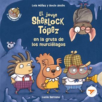 El joven sherlock topez en la gruta de los murcielagos-alade