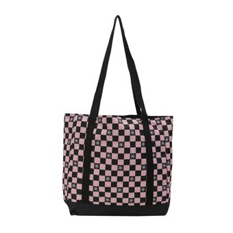 TOTE BAG NEGRA/ROSA