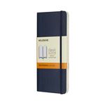 Cuaderno Moleskine Bolsillo Pautado Azul Zafiro