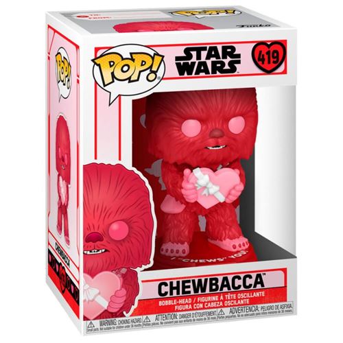Figura Funko Star Wars Chewbacca con corazón San Valentín - Figura grande -  Los mejores precios