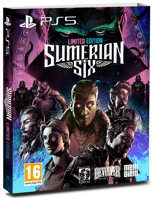 Meridiem Hombre Rosa/Oscuras Sumerian Six Limited Edition Ps5