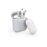 Funda de silicona Puro Azul + tapa blanco para Apple Airpods_0