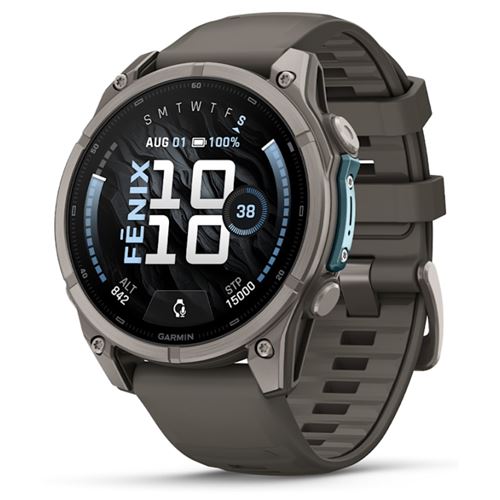 Garmin Gris Smartwatch Fenix 9 Gps 47Mm Titanio Y Correa