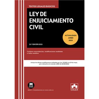 Ley de Enjuiciamiento Civil - 1
