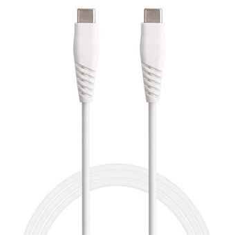 Cable Temium USB-C Blanco 1 m
