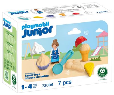 Playmobil junior sand heladería