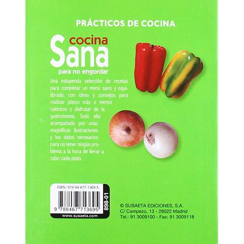 Cocina sana para no engordar - -5% en libros | FNAC