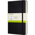 Cuaderno Moleskine Classic Versión Expanded Lisa Tapa Dura Negro