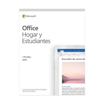 Microsoft Office Hogar y Estudiantes 2019 1 Usuario