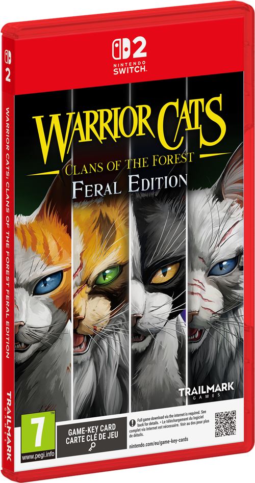 Trailmark Games Warrior Cats Clans Of The Forest Feral Edition Nintendo Switch 2