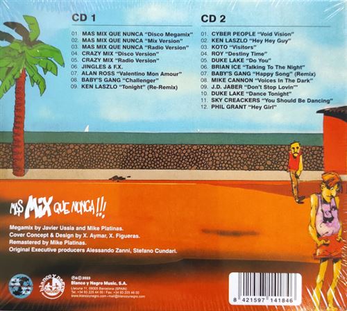 skrå Korea Integrere Mas mix que nunca - 2 CDs - Varios Artistas - Disco | Fnac