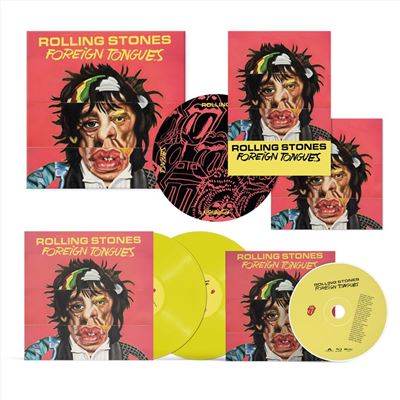 Default Constructor Amarillo Foreign Tongue - 2 Vinilos + Blu-Ray- The Rolling Stones