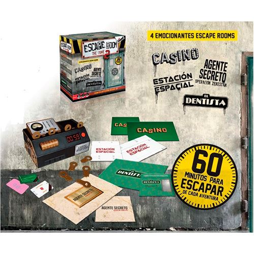 Juego de Mesa Escape Room The Game 2 – Adultos 16+ – Shopavia