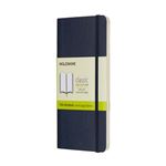 Cuaderno Moleskine Bolsillo Liso Azul Zafiro