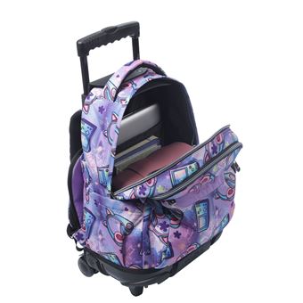 Bitto Properties Mochila Negra Cloe Ruedas Totto Cebra Mochilas Mochilas  Con Ruedas Mochila Escolar - Main Image