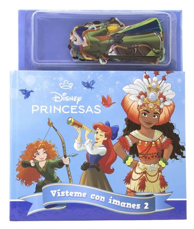 Libros Disney Princesas. Vísteme Con Imanes 2 - Disney (Autor)