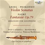 Grieg & Prokofiev: Violin Sonatas, Fauré: Fantaisie Op.79 Arranged for Saxophone - CD