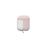 Funda de silicona Puro Rosa + tapa blanco para Apple Airpods_1